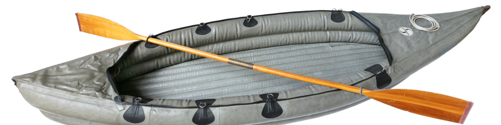 Mit Stickstoff befülltes Schlauchboot Semperit Libelle (1960) Mit Stickstoff befülltes Schlauchboot Semperit Libelle (1960)