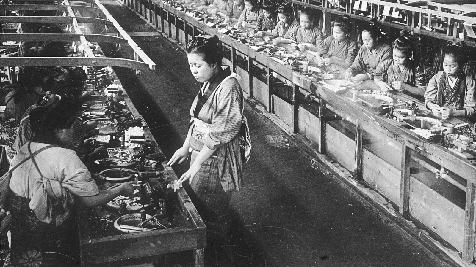 Seide: Seidenhaspelei in Japan Waren aus aller Welt