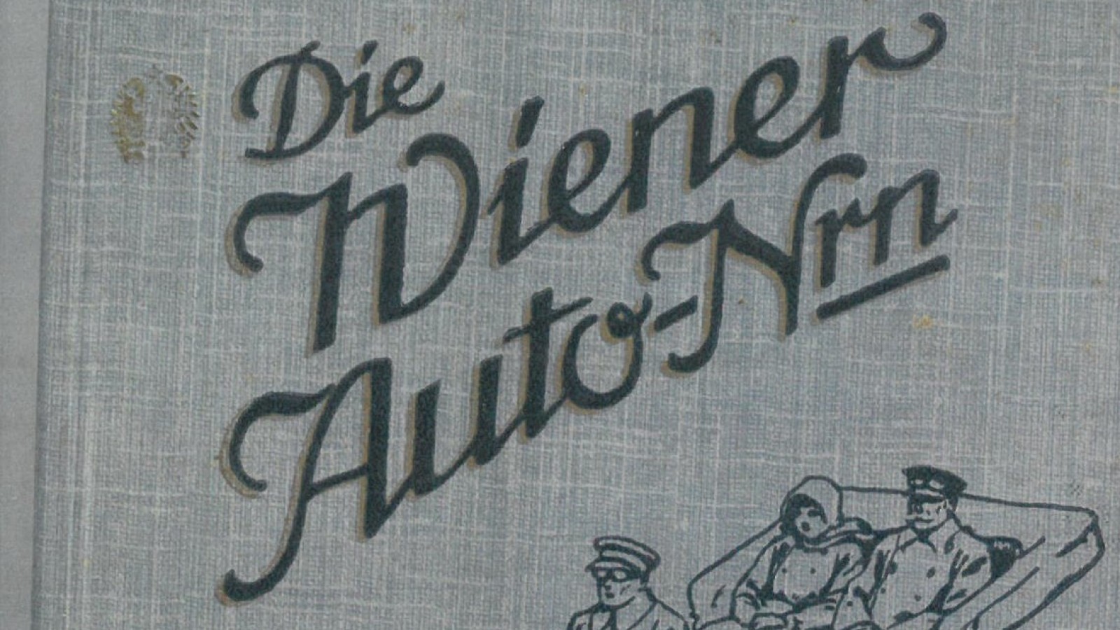 Titelblatt der „Wiener Autonummern 1914“ von Victor Silberer